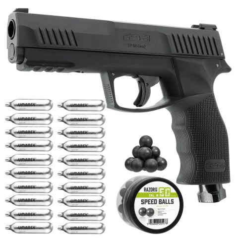 Pistolet na kule gumowe Umarex T4E TP 50 HDP 50 Gen 2 kal. 50 CO2 12 g