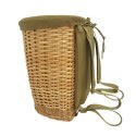 Plecak wiklinowy na grzyby Acropolis z przykrywką 13 L