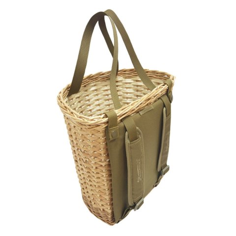 Plecak wiklinowy na grzyby Acropolis z przykrywką 13 L