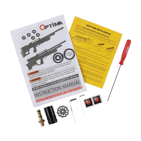 Wiatrówka PCP Optima by Hatsan Bull Boss M2 camo 4,5 mm