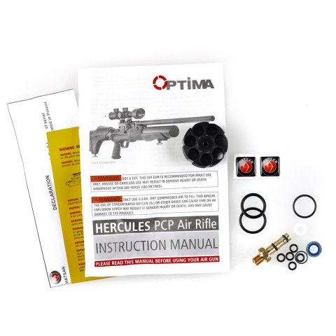 Wiatrówka PCP Optima by Hatsan Hercules 9 mm