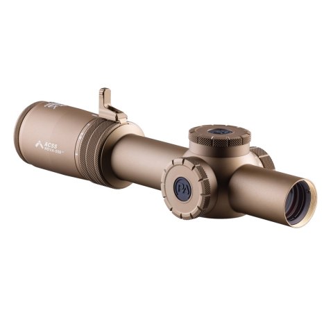 Luneta celownicza Primary Arms Compact PLx-1-8x24 SFP Illuminated ACSS Nova 5.56/.308 Fiber Wire Reticle FDE