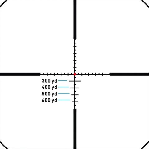 Luneta celownicza Primary Arms Compact PLx-1-8x24 SFP Illuminated ACSS Nova 5.56/.308 Fiber Wire Reticle FDE