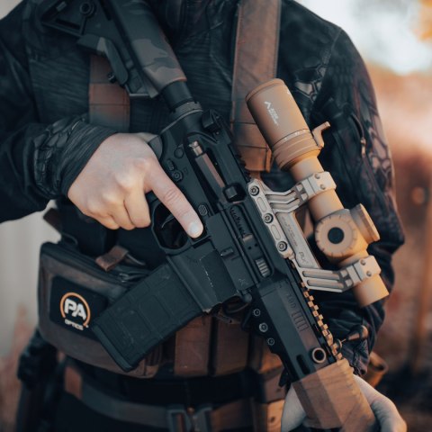 Luneta celownicza Primary Arms Compact PLx-1-8x24 SFP Illuminated ACSS Nova 5.56/.308 Fiber Wire Reticle FDE