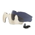 Okulary balistyczne Bolle Safety MY6 Eyeshield w zestawie z trzema wizjerami