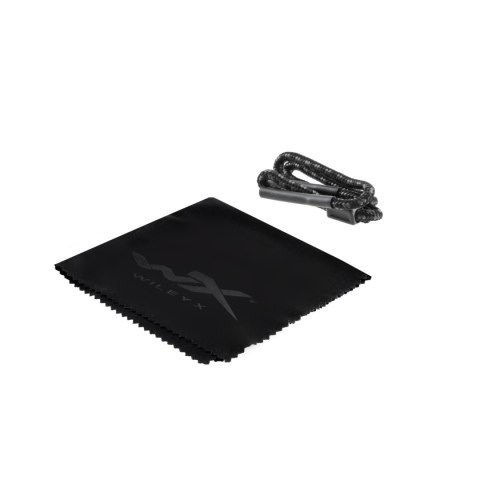 Okulary taktyczne Wiley X Vapor 2.5 3502 grey / clear / light rust, czarne oprawki