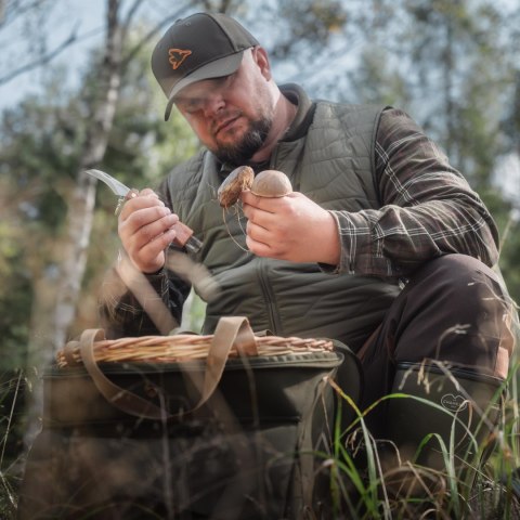 Plecak na grzyby Acropolis z koszykiem wiklinowym 30 L