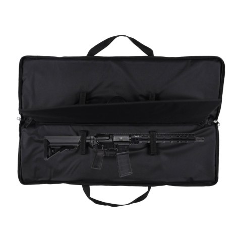 Pokrowiec Forsport na broń AR tactical 02 1.02m, na dwa karabiny, kolor czarny, haft tarcza biała