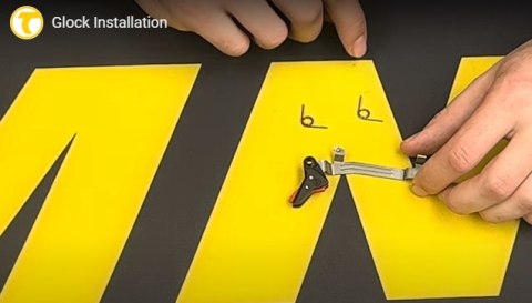 Spust Timney Glock 3-4 Alpha Red Gen3: G17/G17L/G19/G22/G23/G24/G34/G35 Gen4: G17/G19/G22/G23/G34/G35