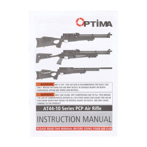 Wiatrówka PCP Optima by Hatsan AT44-10S long 5,5 mm
