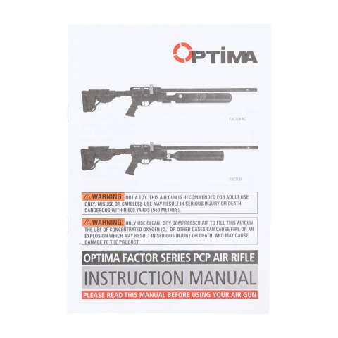 Wiatrówka PCP Optima by Hatsan Factor 5,5 mm
