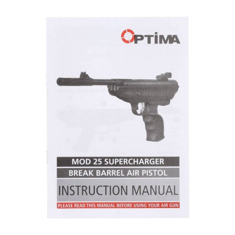 Wiatrówka pistolet Optima by Hatsan SuperCharger QE 4,5 mm
