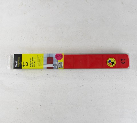 Bisbell Listwa Magnetyczna Czerwona 30 cm