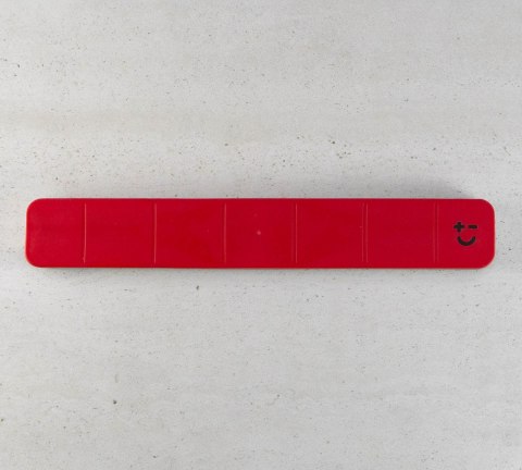 Bisbell Listwa Magnetyczna Czerwona 30 cm