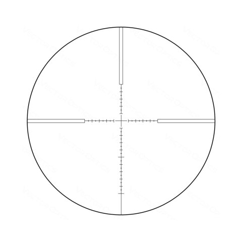 Luneta celownicza Vector Optics Veyron 3-12x44 Compact SFP MPR-4 SCOM-24 czarna