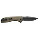 Nóż składany Civivi Baklash C801K green micarta