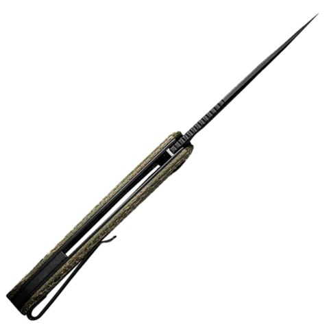 Nóż składany Civivi Baklash C801K green micarta