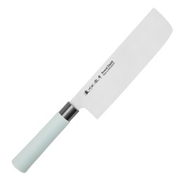 Satake Macaron Blue Nóż Nakiri 17 cm