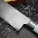 Satake Macaron Blue Nóż Nakiri 17 cm