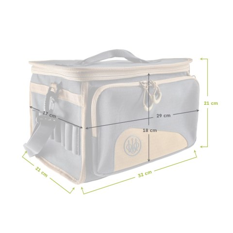 Torba na amunicję 150 szt. Beretta Cardrige Bag GameKeeper, ebony/grafit