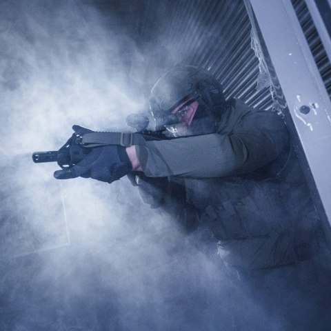 Aktywne ochronniki słuchu Walker's Firemax nakarkowe czarne GWP-DFM-BTN