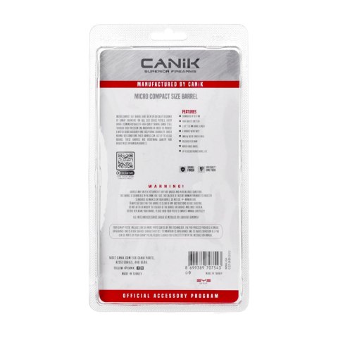 Lufa do Canik METE MC9 tenifer kal. 9x19 mm