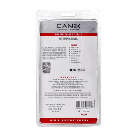 Lufa do pistoletu Canik METE MC9 LS kal. 9x19 mm