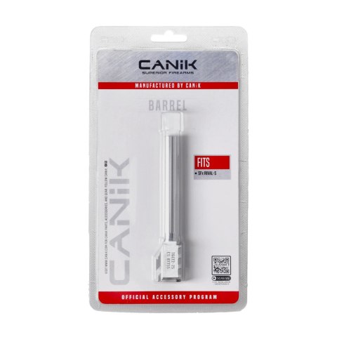 Lufa ryflowana do pistoletu Canik SFx RIVAL kal. 9x19 mm chrome