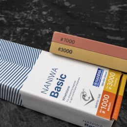Naniwa Basic Dwustronny kamień do ostrzenia 1000/3000