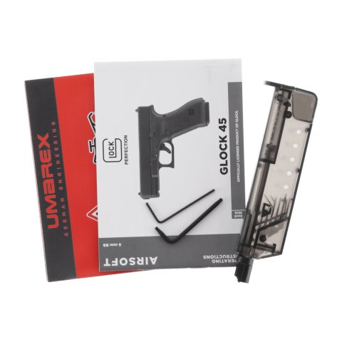 Replika pistolet ASG Glock 45 gen5 MOS 6 mm BB 1J gas