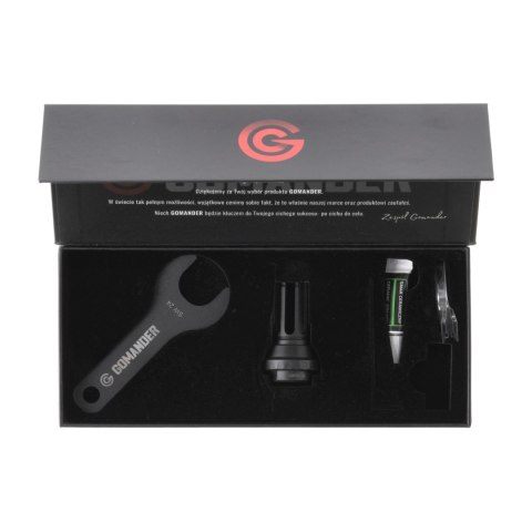 Tłumik płomienia Gomander Quadron Evo 9 mm 1/2x28