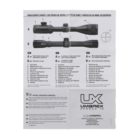 Wiatrówka UX Synergis Elite Kit 4,5 mm sprężynowa