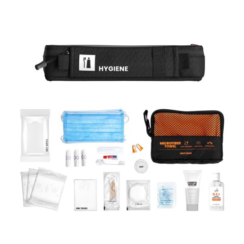 Zestaw awaryjny Help Bag MAX PRO 5.0 plecak ewakuacyjny z wyposażeniem, czarny