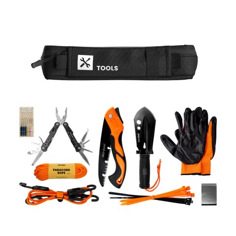 Zestaw awaryjny Help Bag MAX PRO 5.0 plecak ewakuacyjny z wyposażeniem, czarny