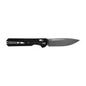Nóż składany KNIVESPL The First CPM MagnaCut, czarne G10, Stonewashed/Satin