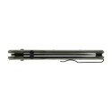 Nóż składany KNIVESPL The First Sandvik 14C28N, zielone G10, czarna powłoka PVD