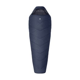 Śpiwór Alpinus Fiber Pro 1100 dla leworęcznych, szary