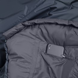 Śpiwór Alpinus Fiber Pro 1100 dla leworęcznych, szary