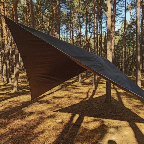 Tarp TigerWood 3 m x 2 m czarny