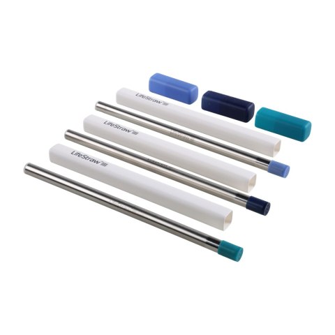 Filtr do wody słomka LifeStraw Sip 3 pack - stormy, laguna, midnight blue
