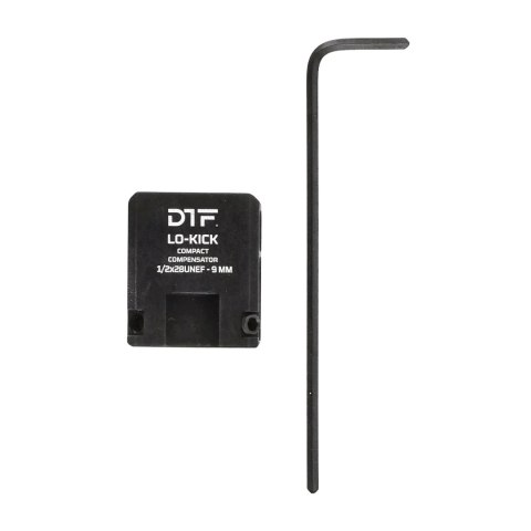Kompensator DTF Solutions LO-KICK CC 9x19 Para, 1/2x28 UNEF