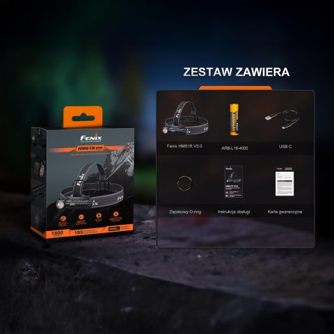 Latarka czołowa Fenix HM61R V3.0