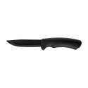 Nóż Morakniv Bushcraft czarny bez ząbków stal węglowa