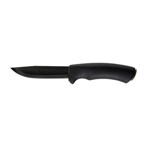 Nóż Morakniv Bushcraft czarny bez ząbków stal węglowa
