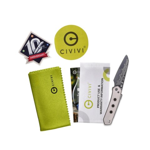 Nóż na szyję Civivi D-Art C21001-1 silver