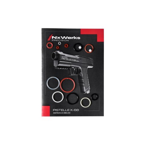 Pistolet na kule gumowe NxWerks PISTELLE X-68 kal. .68