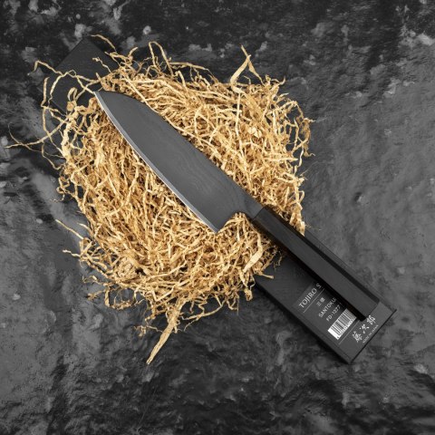 Tojiro Sakuya Black VG-10 Damascus Nóż Santoku 16,5 cm
