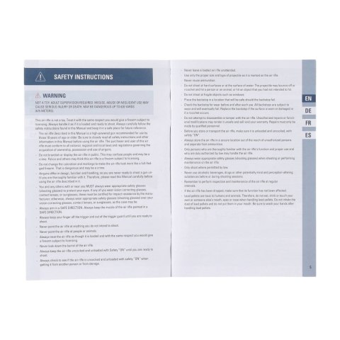 Wiatrówka Diana Mauser PCP K98 5,5 mm < 17 J