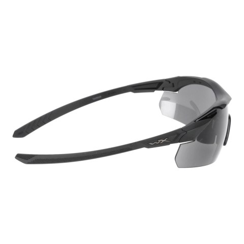 Okulary strzeleckie Wiley X Vapor 2.5 3552 grey / clear / light rust, czarne oprawki