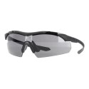 Okulary strzeleckie Wiley X Vapor 2.5 3552 grey / clear / light rust, czarne oprawki